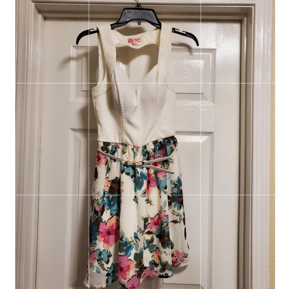 Floral mini dress